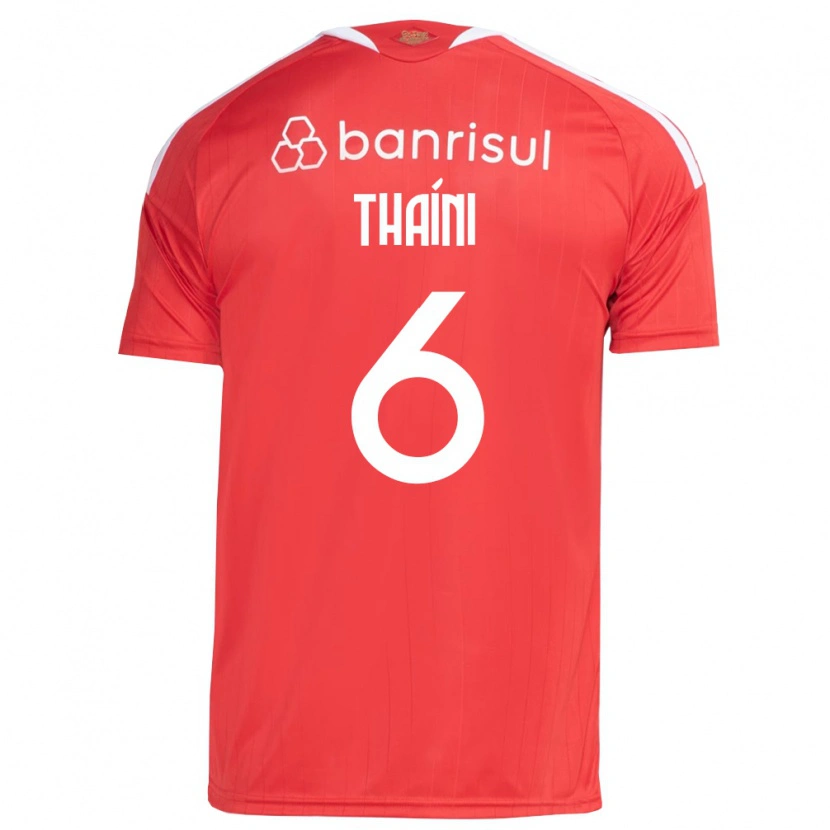 Danxen Herren Thaíni #6 Rot Weiß Heimtrikot Trikot 2026/27 T-Shirt