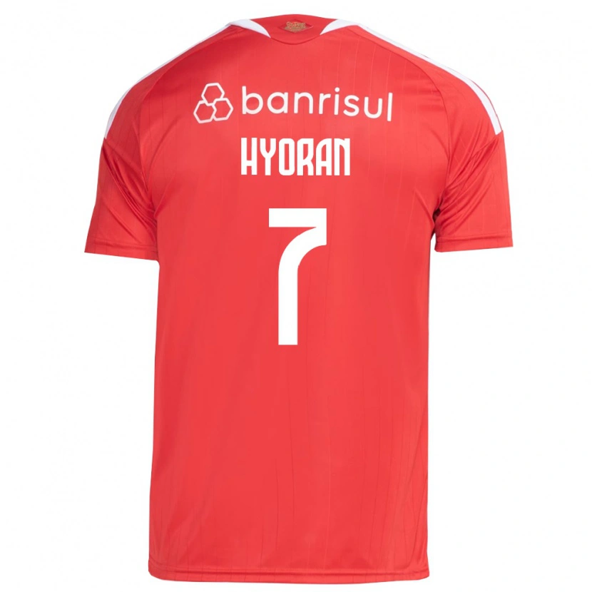 Danxen Herren Hyoran #7 Rot Weiß Heimtrikot Trikot 2026/27 T-Shirt