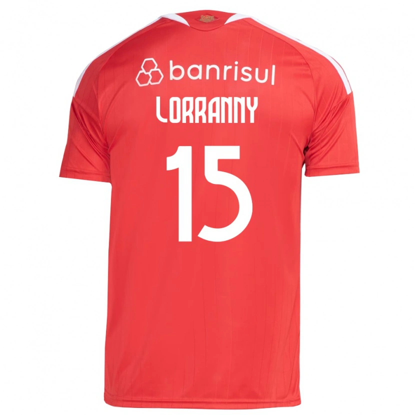 Danxen Herren Lorranny #15 Rot Weiß Heimtrikot Trikot 2026/27 T-Shirt
