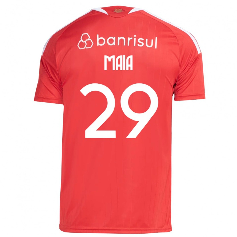 Danxen Herren Thiago Maia #29 Rot Weiß Heimtrikot Trikot 2026/27 T-Shirt