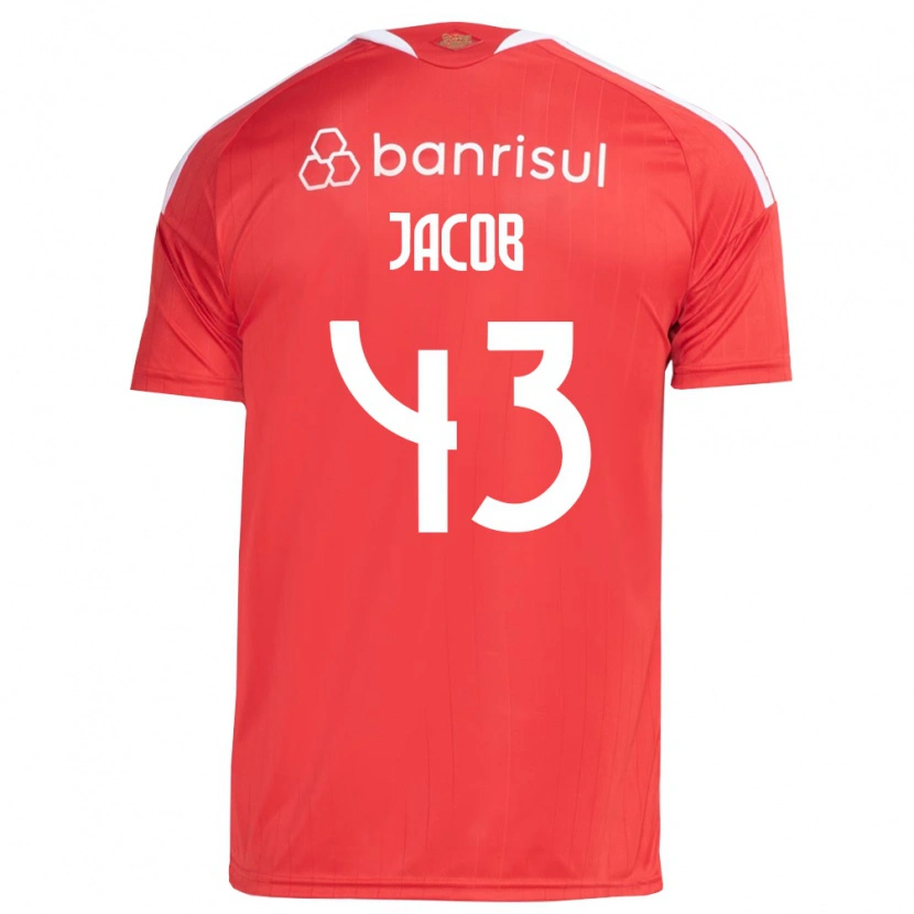 Danxen Herren Bernardo Jacob #43 Rot Weiß Heimtrikot Trikot 2026/27 T-Shirt
