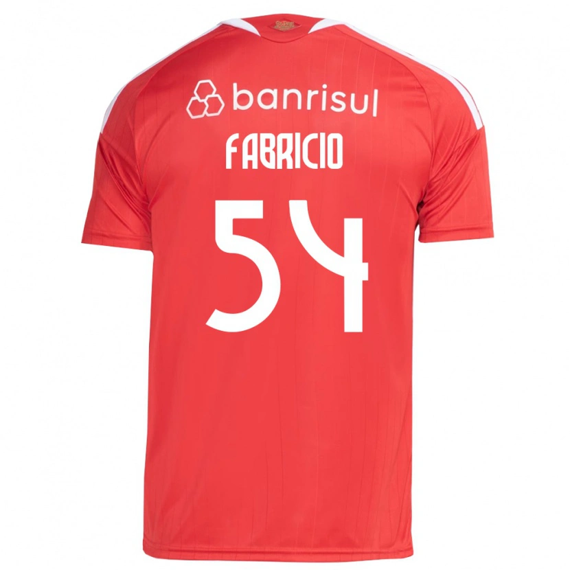 Danxen Herren Fabricio Zechmeister Do Prado #54 Rot Weiß Heimtrikot Trikot 2026/27 T-Shirt