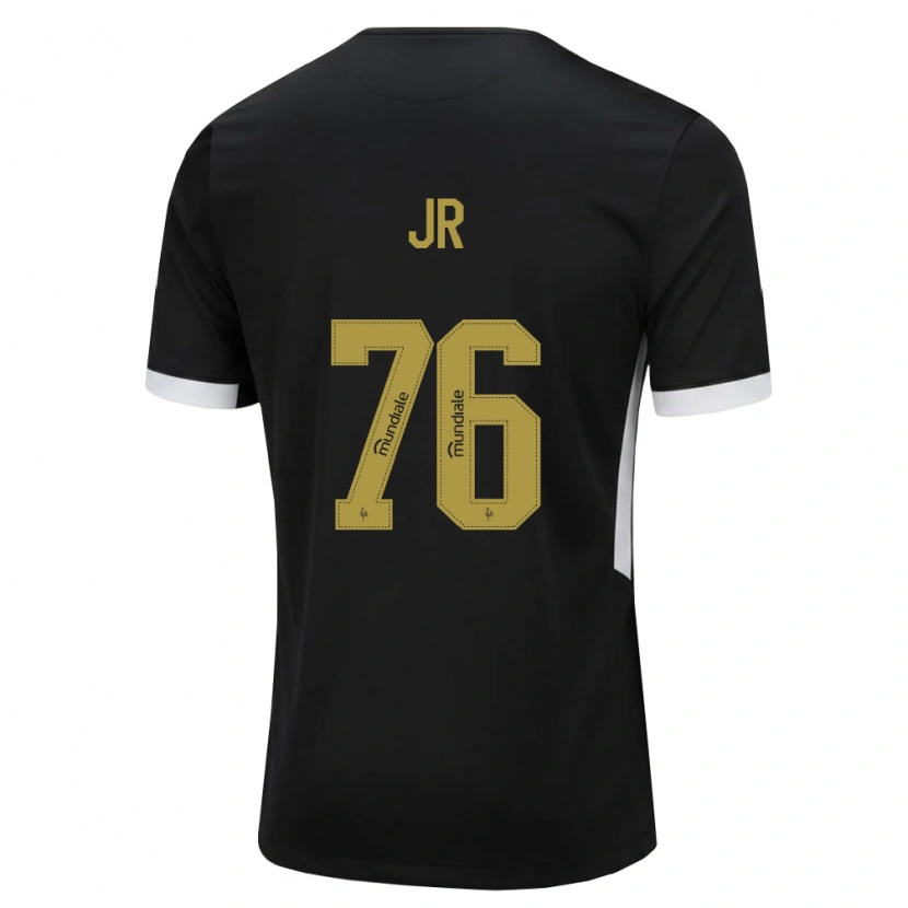 Danxen Herren Wanderson Jr #76 Schwarz Weiß Gelb Heimtrikot Trikot 2026/27 T-Shirt