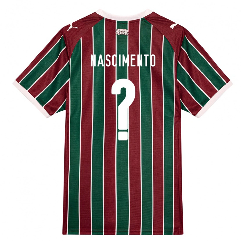 Danxen Herren Hiago Nascimento #0 Grün Burgund Weiß Heimtrikot Trikot 2026/27 T-Shirt