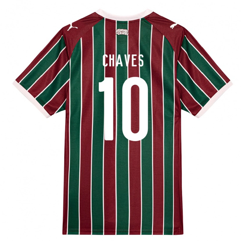 Danxen Herren Carol Chaves #10 Grün Burgund Weiß Heimtrikot Trikot 2026/27 T-Shirt