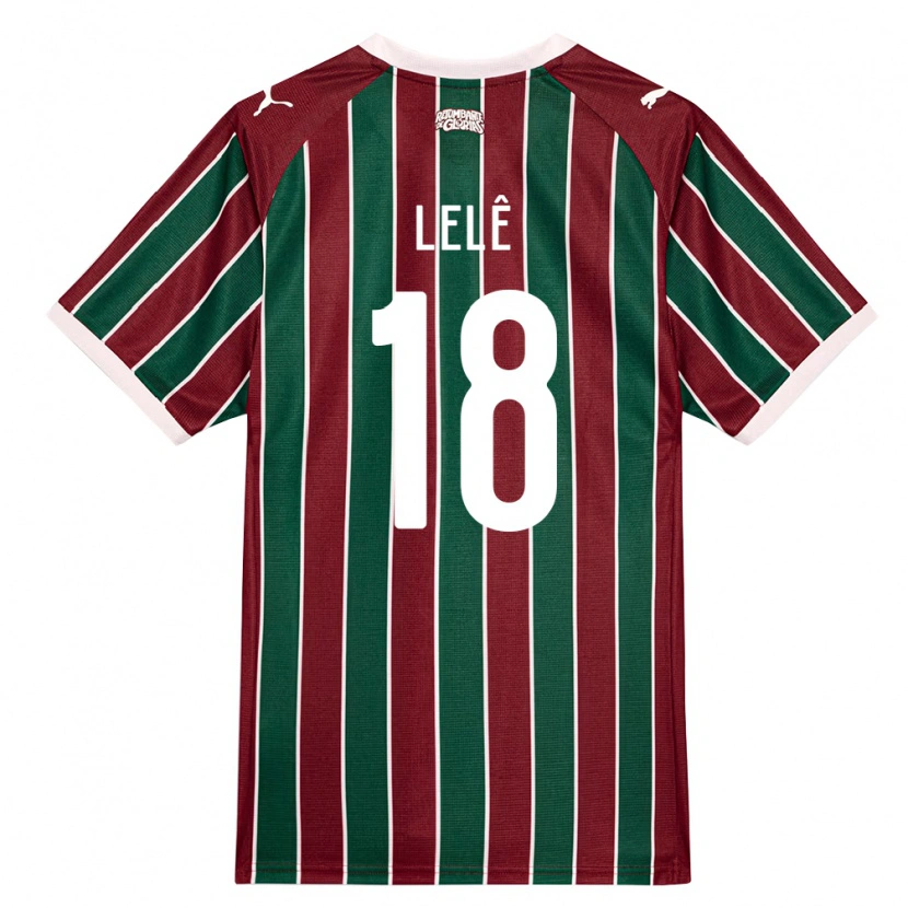 Danxen Herren Lelê #18 Grün Burgund Weiß Heimtrikot Trikot 2026/27 T-Shirt