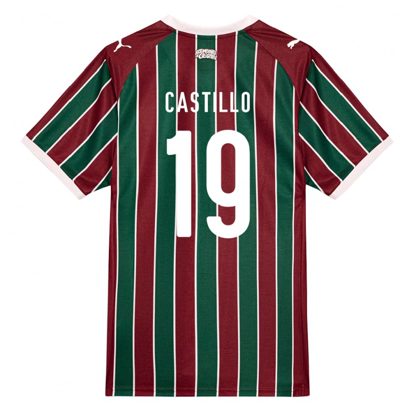 Danxen Herren Rodrigo Castillo #19 Grün Burgund Weiß Heimtrikot Trikot 2026/27 T-Shirt