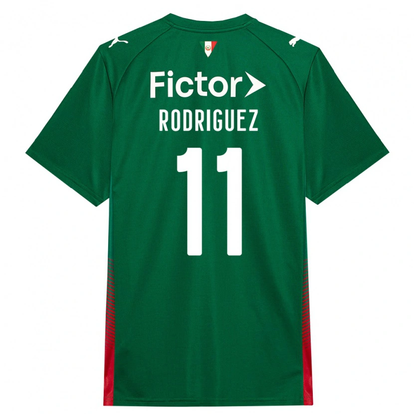 Danxen Herren Yamila Rodriguez #11 Grün Rot Weiß Heimtrikot Trikot 2026/27 T-Shirt