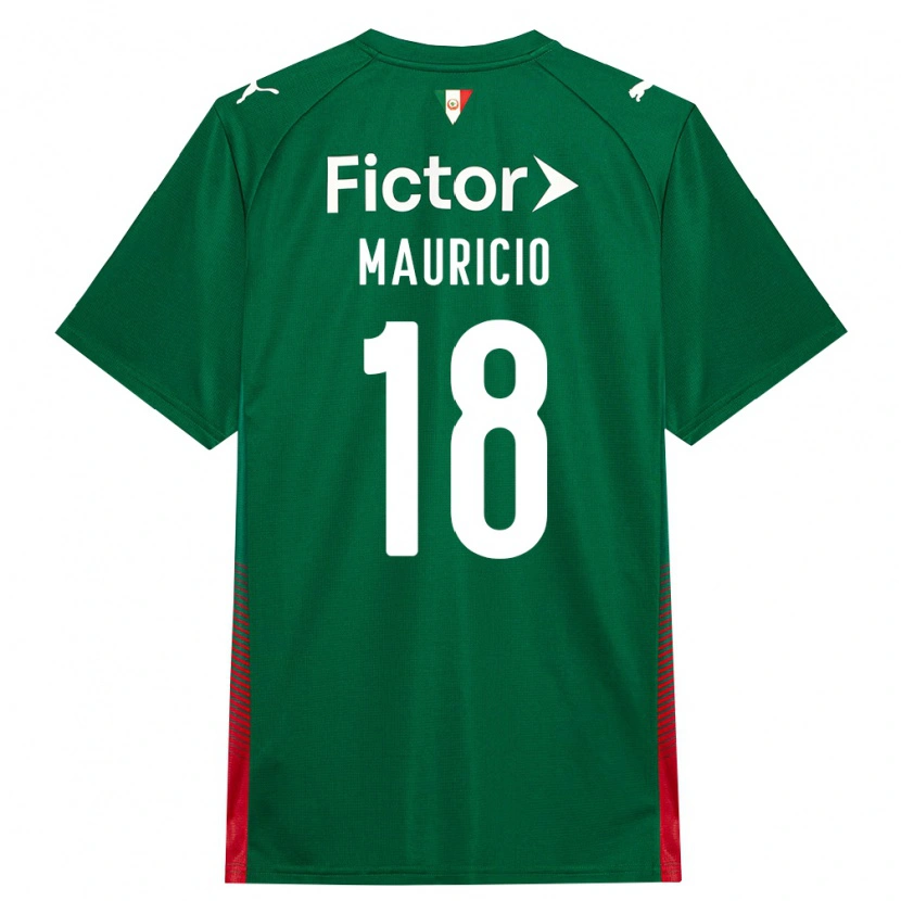 Danxen Herren Mauricio Magalhães Prado #18 Grün Rot Weiß Heimtrikot Trikot 2026/27 T-Shirt
