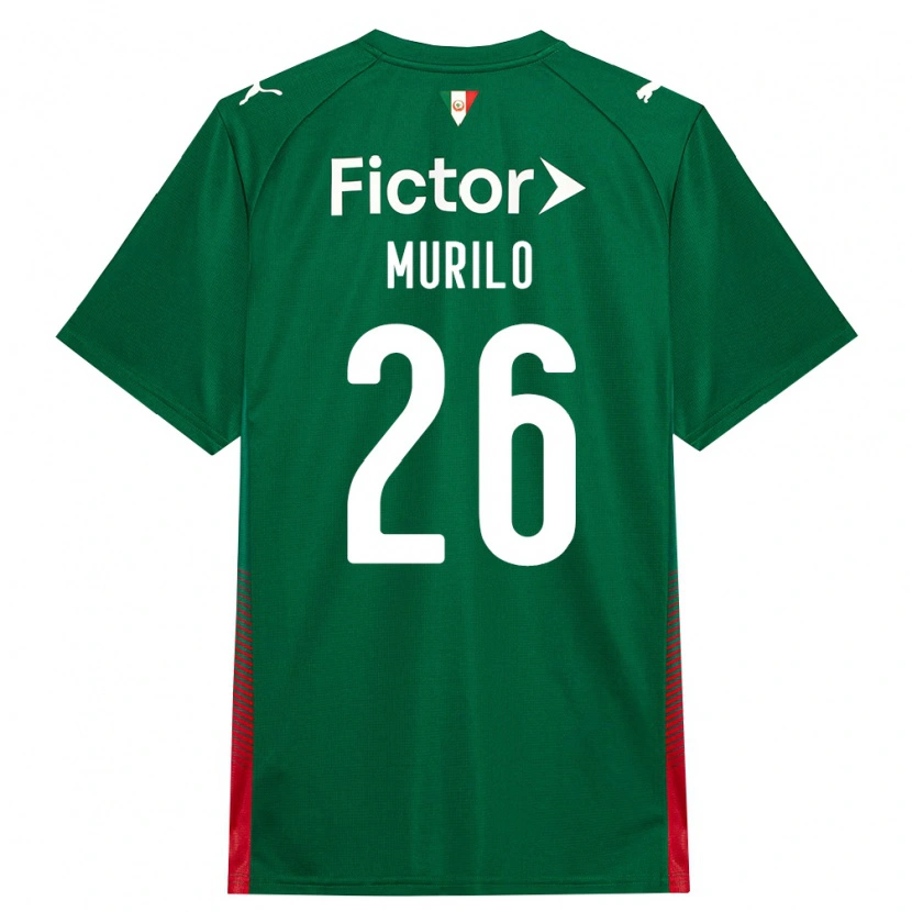 Danxen Herren Murilo Cerqueira Paim #26 Grün Rot Weiß Heimtrikot Trikot 2026/27 T-Shirt
