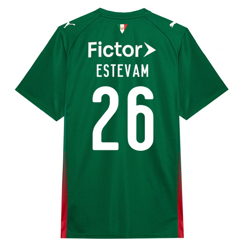 Danxen Herren Laís Estevam #26 Grün Rot Weiß Heimtrikot Trikot 2026/27 T-Shirt
