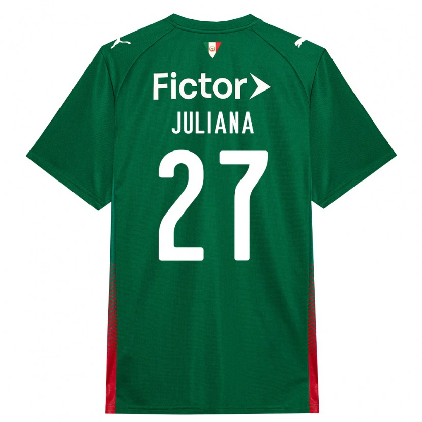 Danxen Herren Juliana #27 Grün Rot Weiß Heimtrikot Trikot 2026/27 T-Shirt