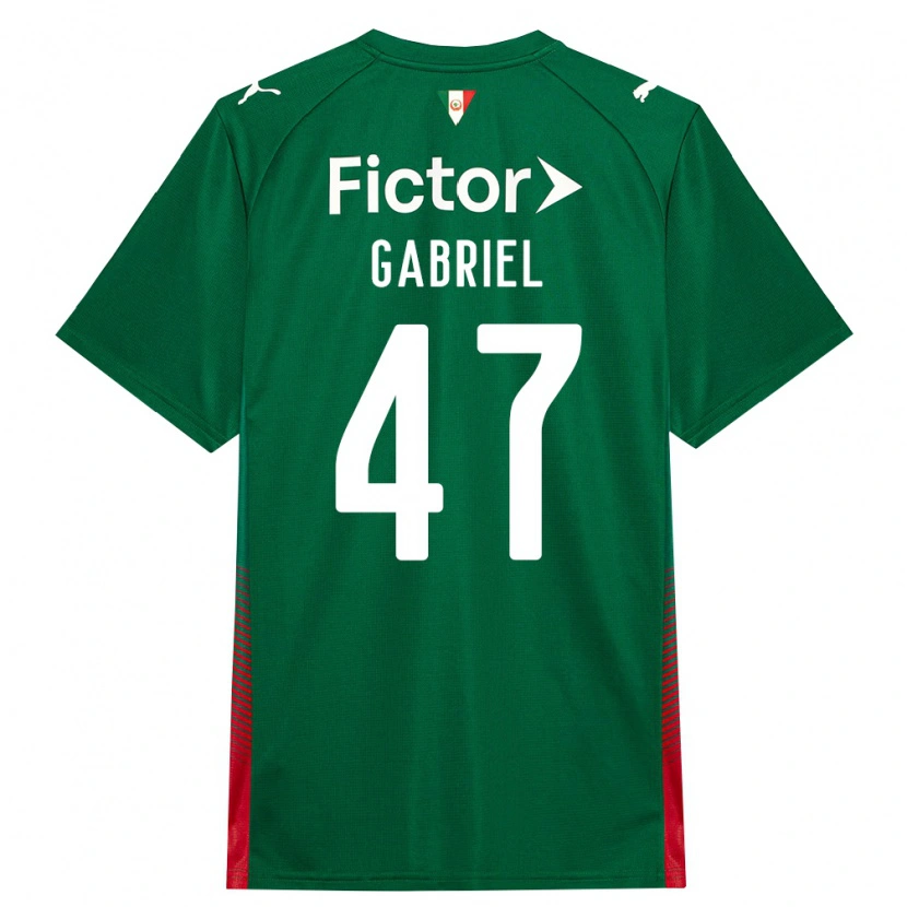 Danxen Herren Victor Gabriel #47 Grün Rot Weiß Heimtrikot Trikot 2026/27 T-Shirt