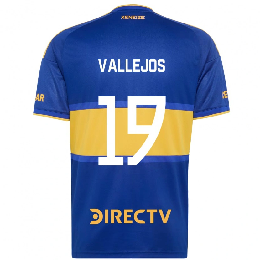 Danxen Herren Fabiana Vallejos #19 Königsblau Gelb Heimtrikot Trikot 2026/27 T-Shirt