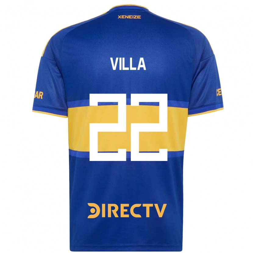Danxen Herren Sebastián Villa #22 Königsblau Gelb Heimtrikot Trikot 2026/27 T-Shirt