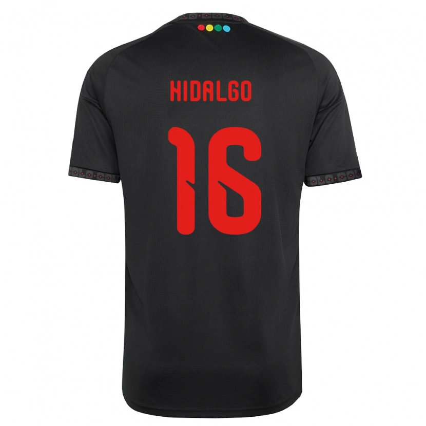 Danxen Herren Fernanda Hidalgo #16 Schwarz Rot Auswärtstrikot Trikot 2026/27 T-Shirt