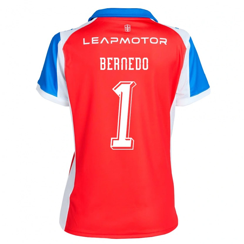 Danxen Herren Vicente Bernedo #1 Rot Blau Auswärtstrikot Trikot 2026/27 T-Shirt