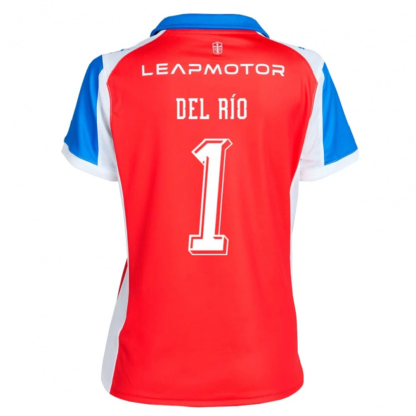 Danxen Herren Cristóbal Del Río #1 Rot Blau Auswärtstrikot Trikot 2026/27 T-Shirt