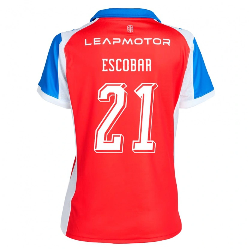 Danxen Herren Dylan Escobar #21 Rot Blau Auswärtstrikot Trikot 2026/27 T-Shirt