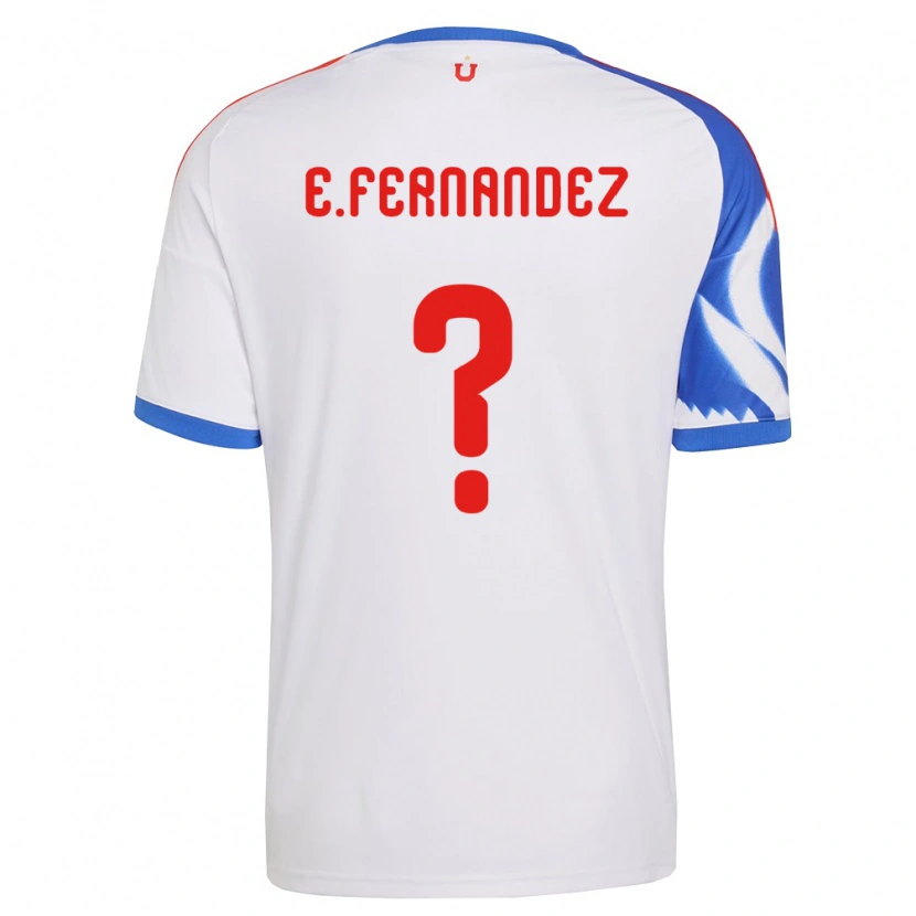 Danxen Herren Enzo Fernández #0 Weiß Marineblau Auswärtstrikot Trikot 2026/27 T-Shirt