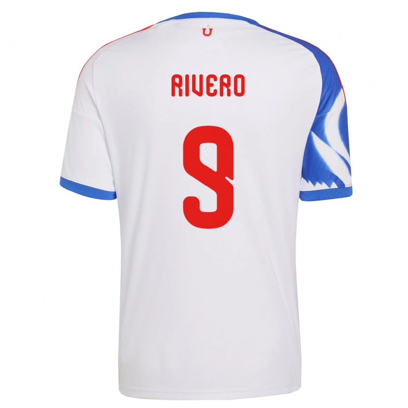 Danxen Herren Octavio Rivero #9 Weiß Marineblau Auswärtstrikot Trikot 2026/27 T-Shirt