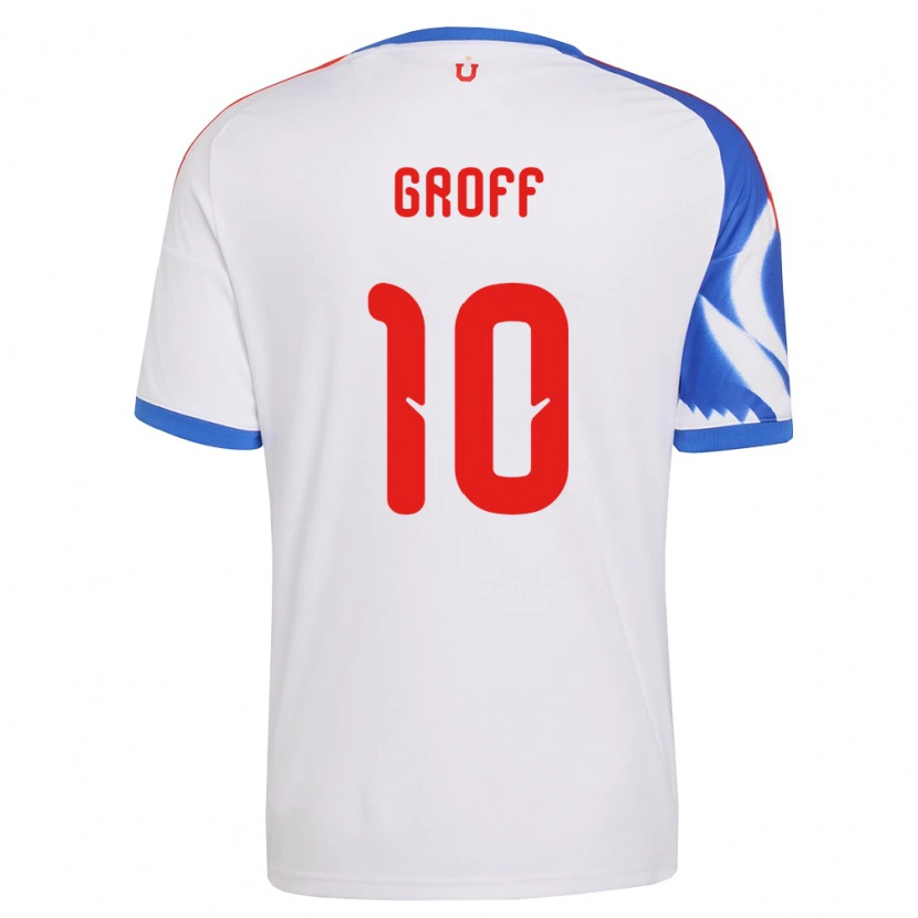 Danxen Herren Llanka Groff #10 Weiß Marineblau Auswärtstrikot Trikot 2026/27 T-Shirt
