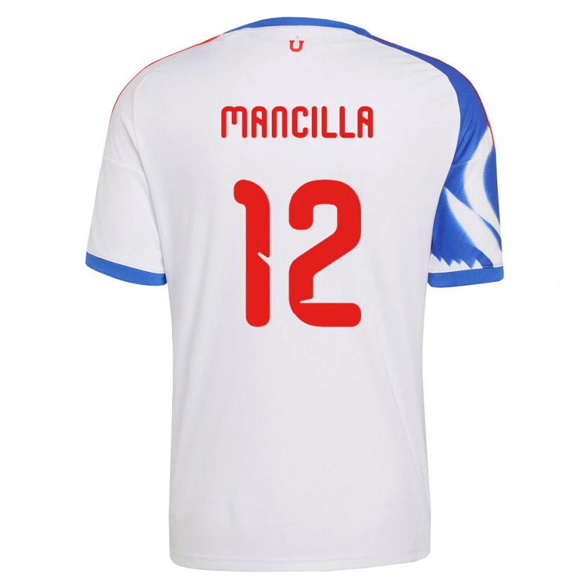 Danxen Herren Franco Mancilla #12 Weiß Marineblau Auswärtstrikot Trikot 2026/27 T-Shirt