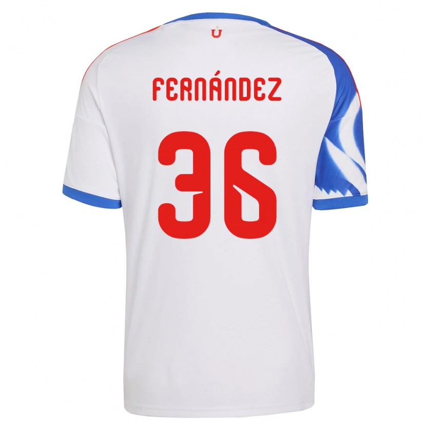 Danxen Herren Franco Fernández #36 Weiß Marineblau Auswärtstrikot Trikot 2026/27 T-Shirt