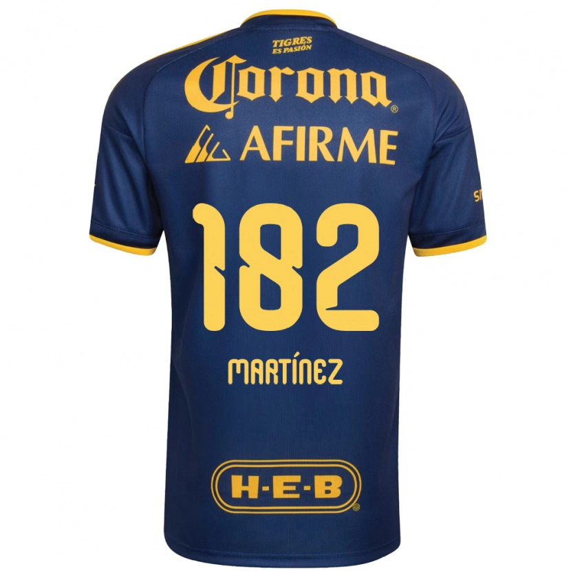 Danxen Herren Saeed Martínez #182 Königsblau Gelb Auswärtstrikot Trikot 2026/27 T-Shirt