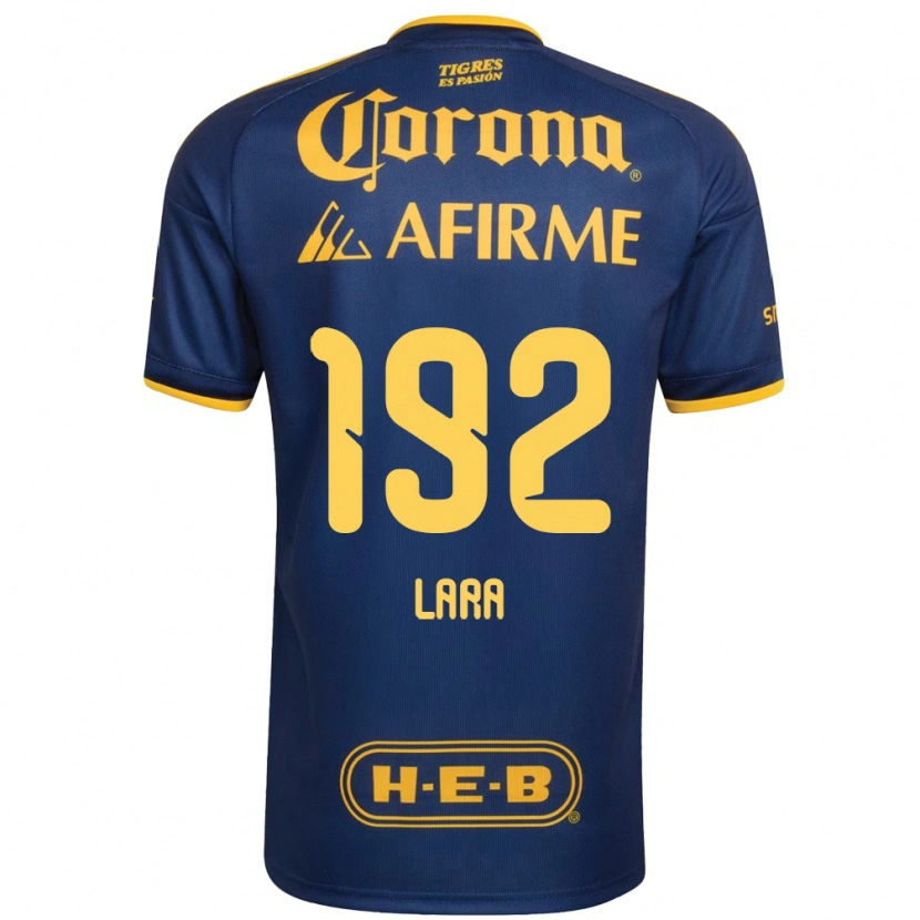 Danxen Herren Miguel Lara #192 Königsblau Gelb Auswärtstrikot Trikot 2026/27 T-Shirt