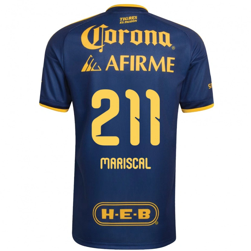 Danxen Herren Kevin Mariscal #211 Königsblau Gelb Auswärtstrikot Trikot 2026/27 T-Shirt
