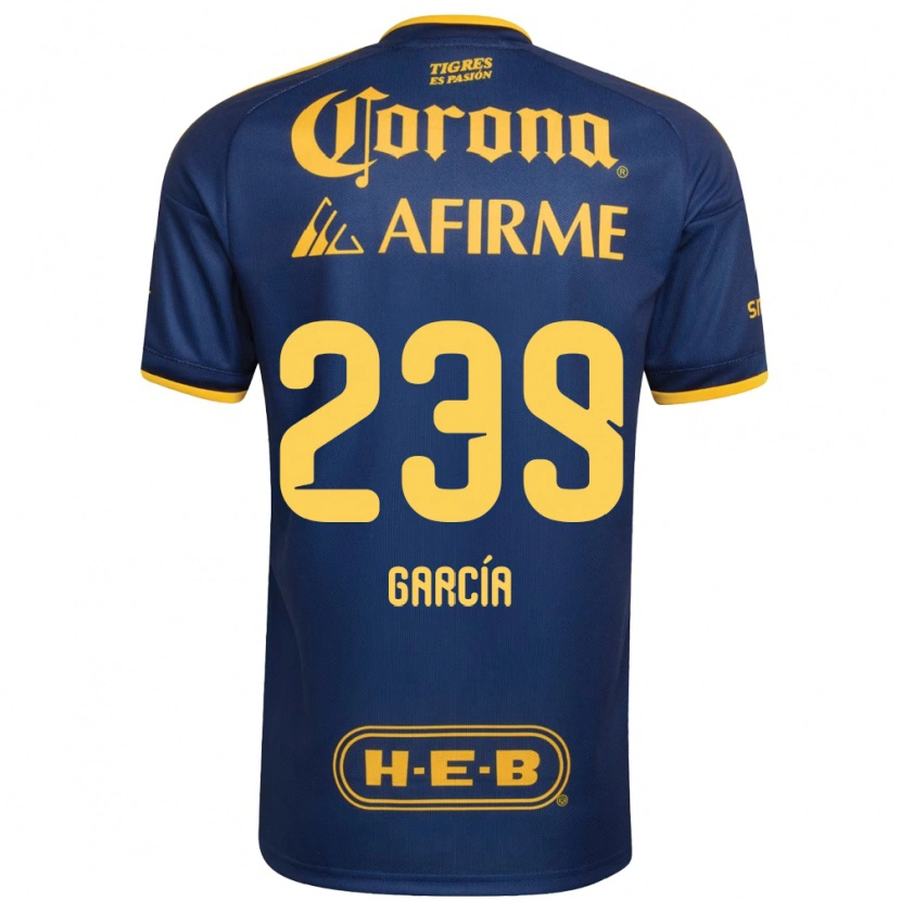 Danxen Herren Diego García #239 Königsblau Gelb Auswärtstrikot Trikot 2026/27 T-Shirt