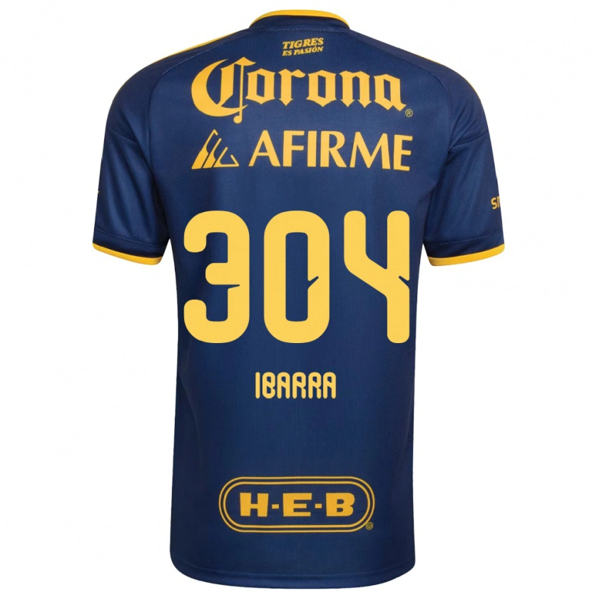 Danxen Herren Luis Ibarra #304 Königsblau Gelb Auswärtstrikot Trikot 2026/27 T-Shirt
