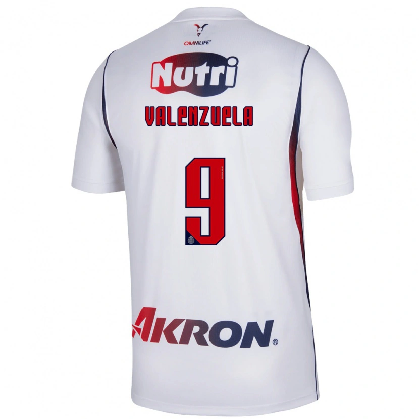 Danxen Herren Gabriela Valenzuela #9 Rot Weiß Marineblau Auswärtstrikot Trikot 2026/27 T-Shirt