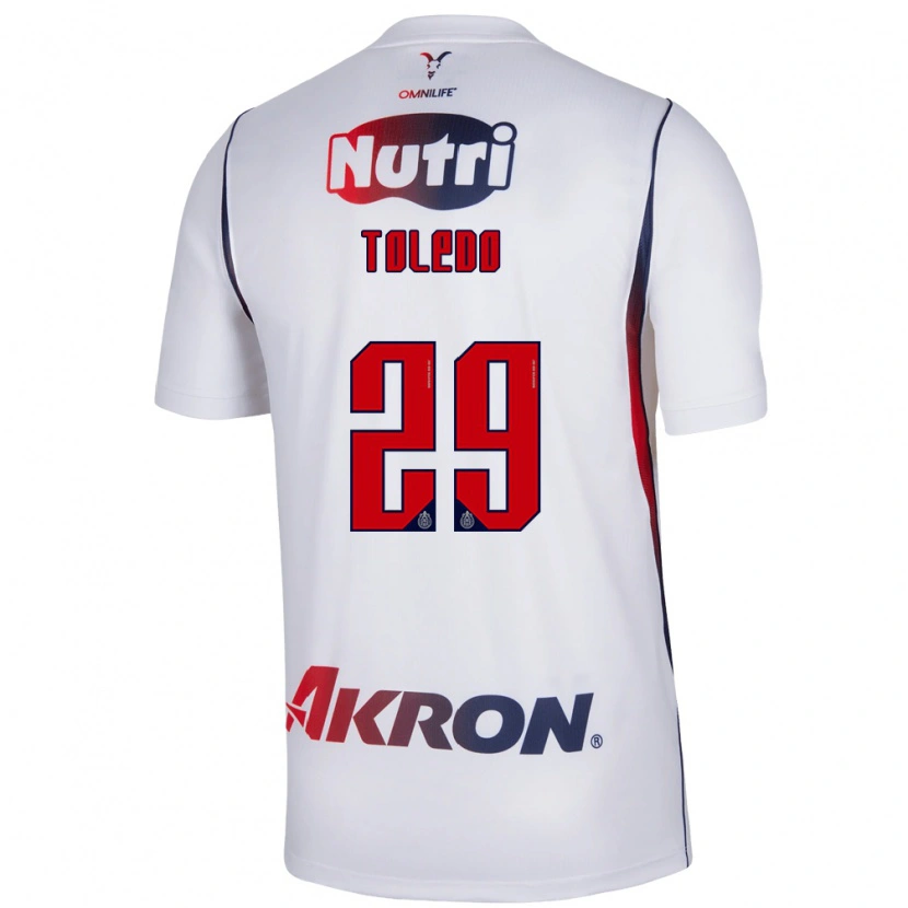 Danxen Herren Wendy Toledo #29 Rot Weiß Marineblau Auswärtstrikot Trikot 2026/27 T-Shirt