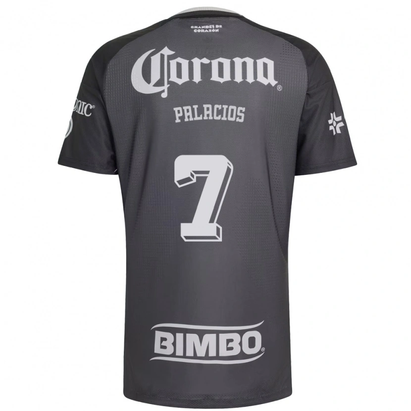 Danxen Herren Kiana Palacios #7 Grau Weiß Schwarz Auswärtstrikot Trikot 2026/27 T-Shirt