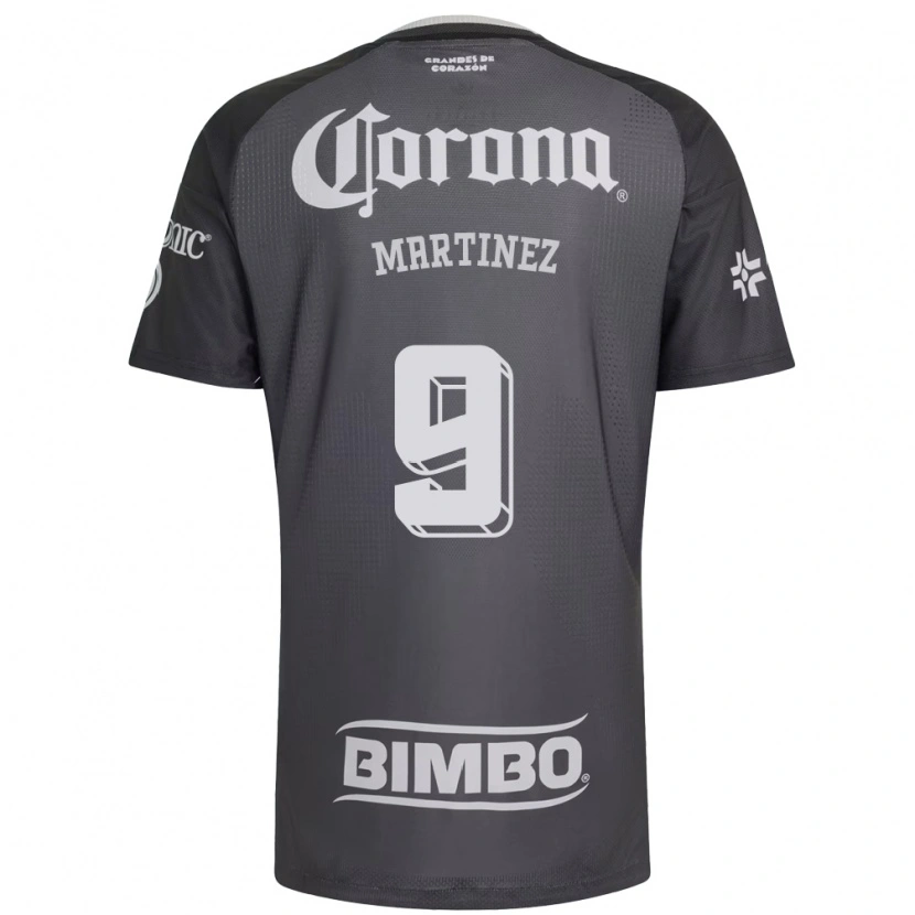 Danxen Herren Katty Martinez #9 Grau Weiß Schwarz Auswärtstrikot Trikot 2026/27 T-Shirt