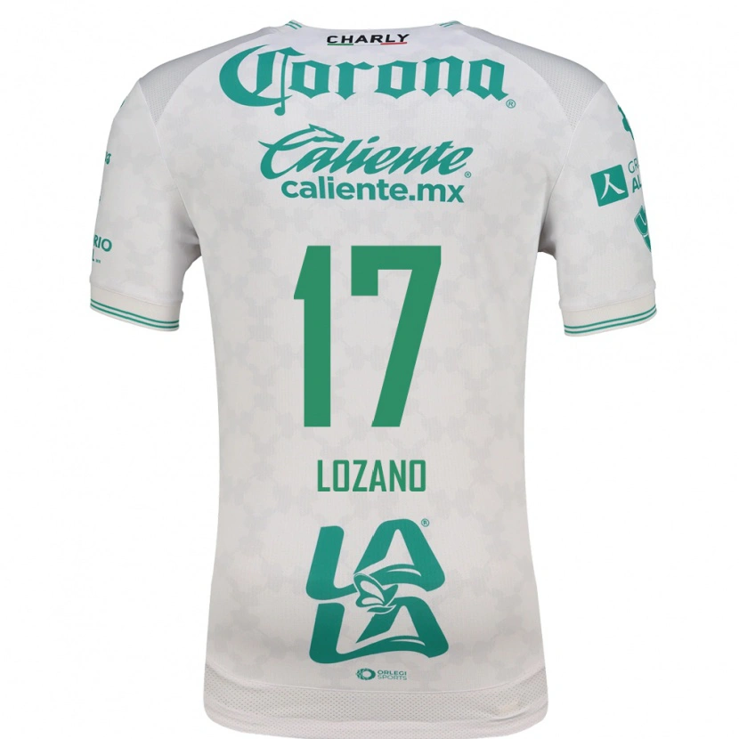Danxen Herren Esteban Lozano #17 Hellgrün Weiß Auswärtstrikot Trikot 2026/27 T-Shirt