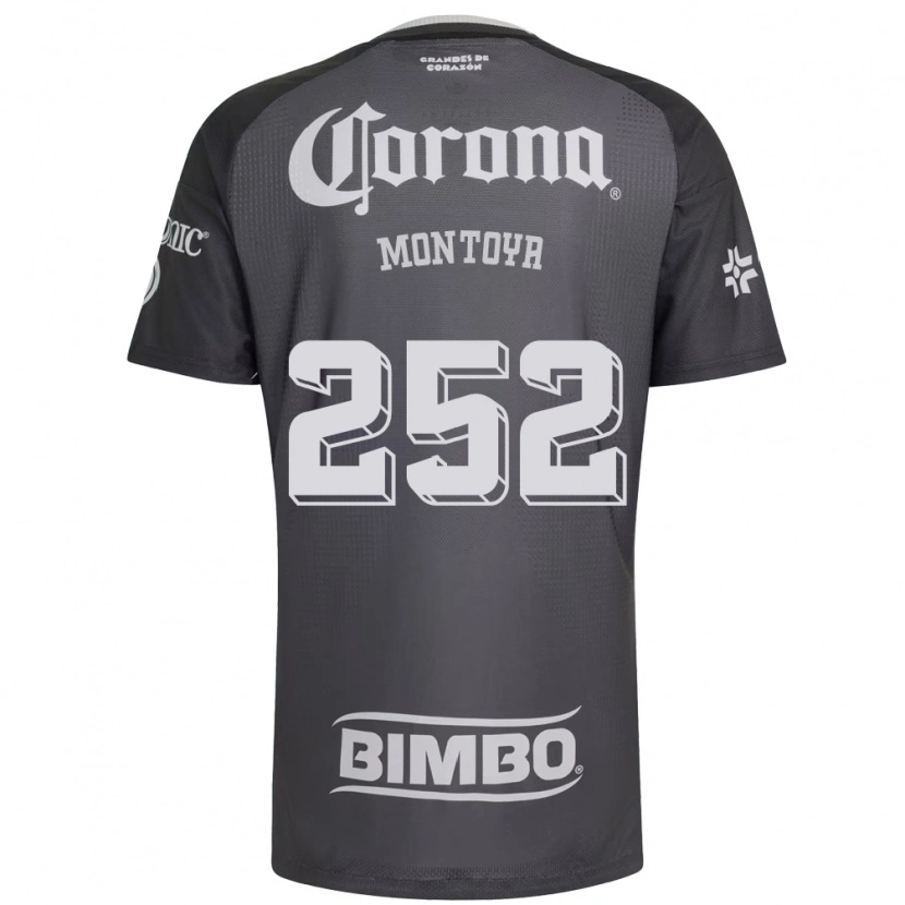 Danxen Herren Diego Montoya #252 Grau Weiß Schwarz Auswärtstrikot Trikot 2026/27 T-Shirt
