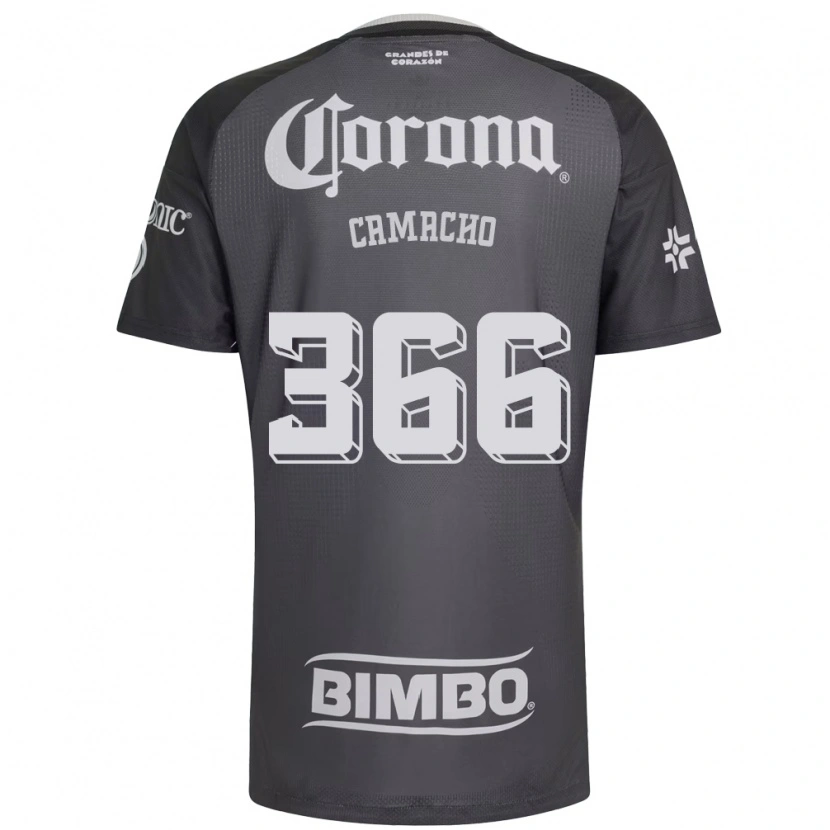 Danxen Herren Jorge Camacho #366 Grau Weiß Schwarz Auswärtstrikot Trikot 2026/27 T-Shirt