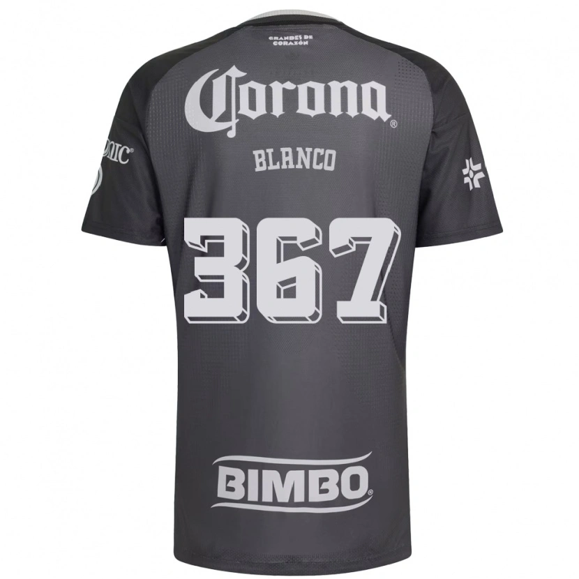 Danxen Herren Lionel Blanco #367 Grau Weiß Schwarz Auswärtstrikot Trikot 2026/27 T-Shirt
