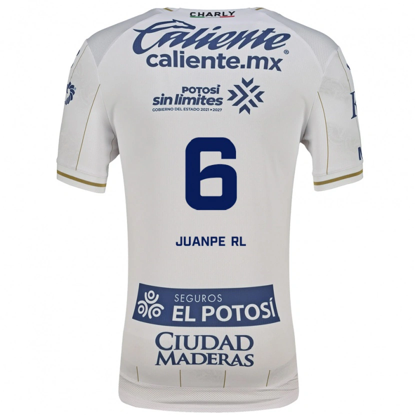 Danxen Herren Juan Pedro Ramírez López #6 Weiß Blau Auswärtstrikot Trikot 2026/27 T-Shirt