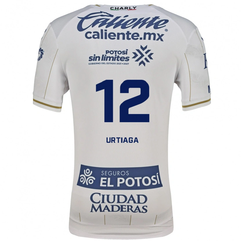 Danxen Herren Diego Urtiaga #12 Weiß Blau Auswärtstrikot Trikot 2026/27 T-Shirt