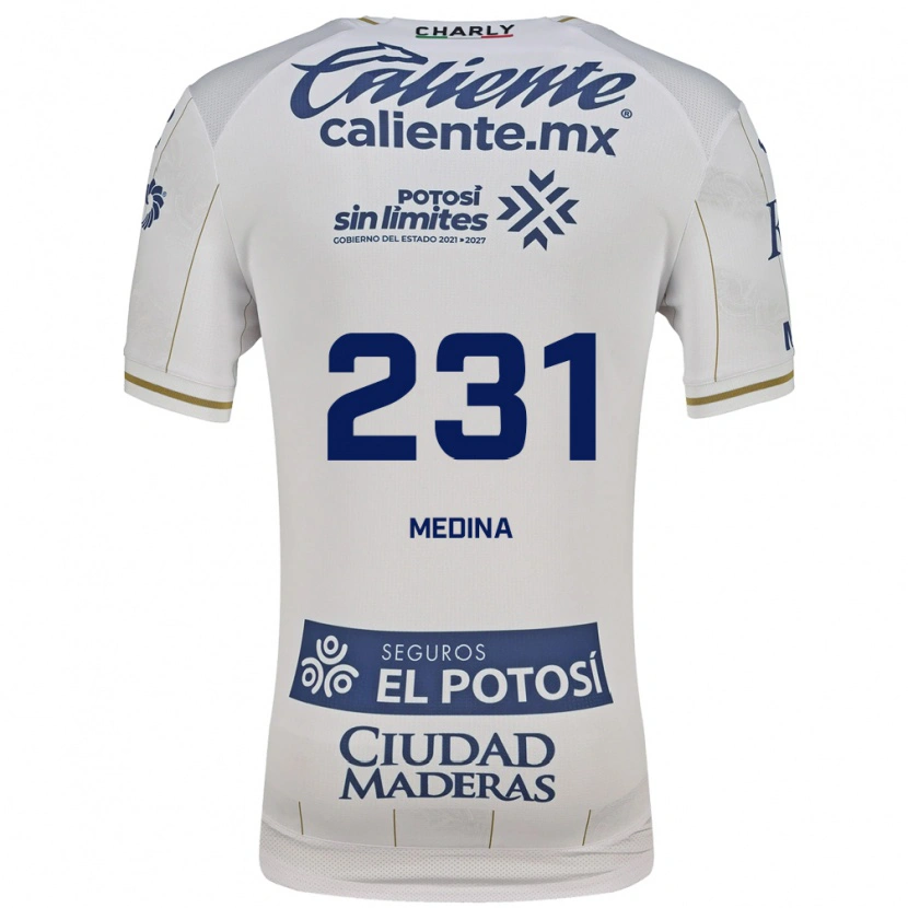 Danxen Herren Gabriel Medina #231 Weiß Blau Auswärtstrikot Trikot 2026/27 T-Shirt