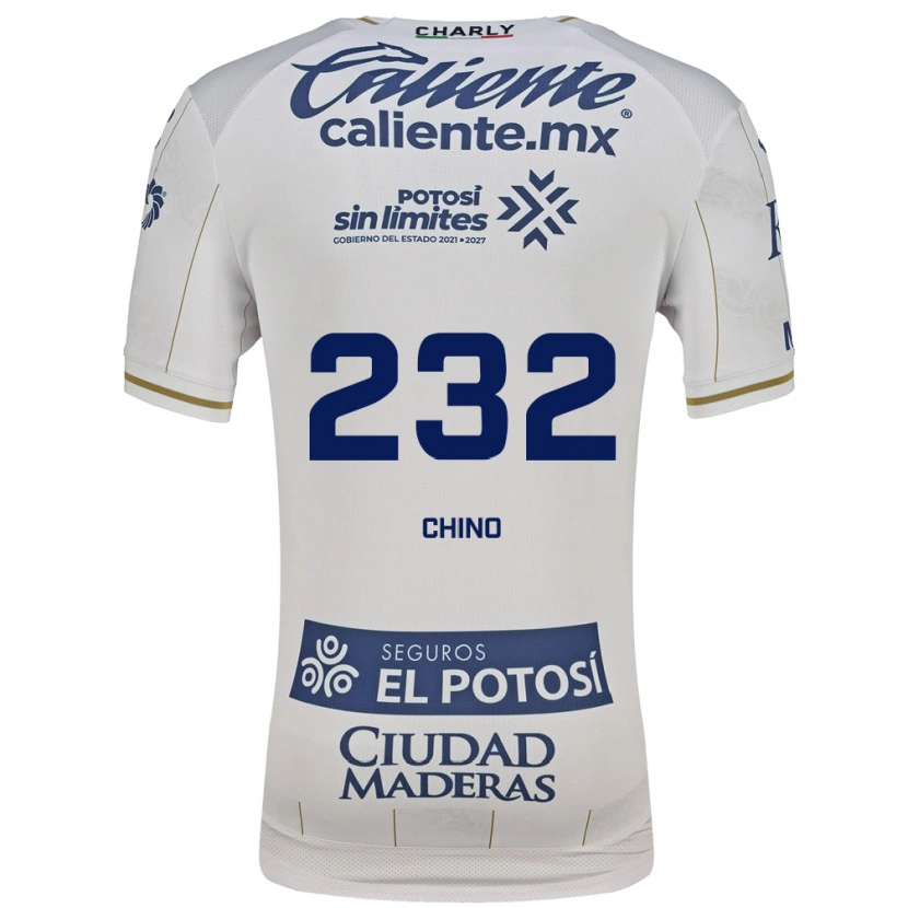 Danxen Herren Luis Chino #232 Weiß Blau Auswärtstrikot Trikot 2026/27 T-Shirt