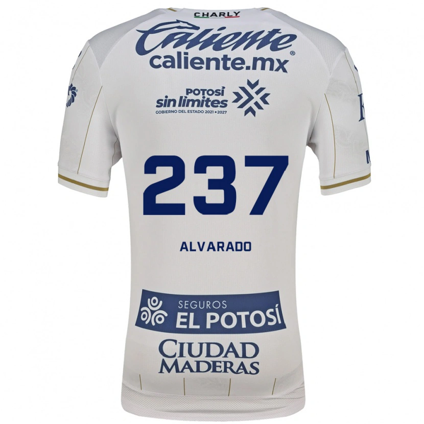 Danxen Herren Luis Alvarado #237 Weiß Blau Auswärtstrikot Trikot 2026/27 T-Shirt