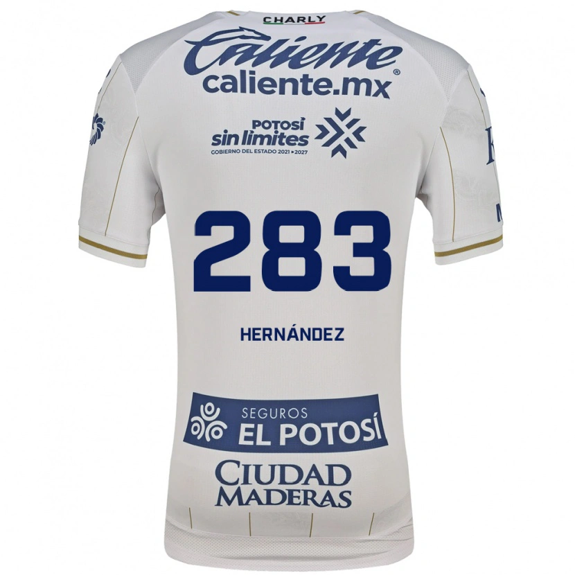 Danxen Herren Sebastián Hernández #283 Weiß Blau Auswärtstrikot Trikot 2026/27 T-Shirt