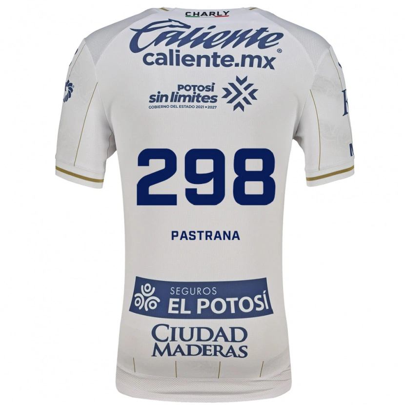 Danxen Herren Leonardo Pastrana #298 Weiß Blau Auswärtstrikot Trikot 2026/27 T-Shirt