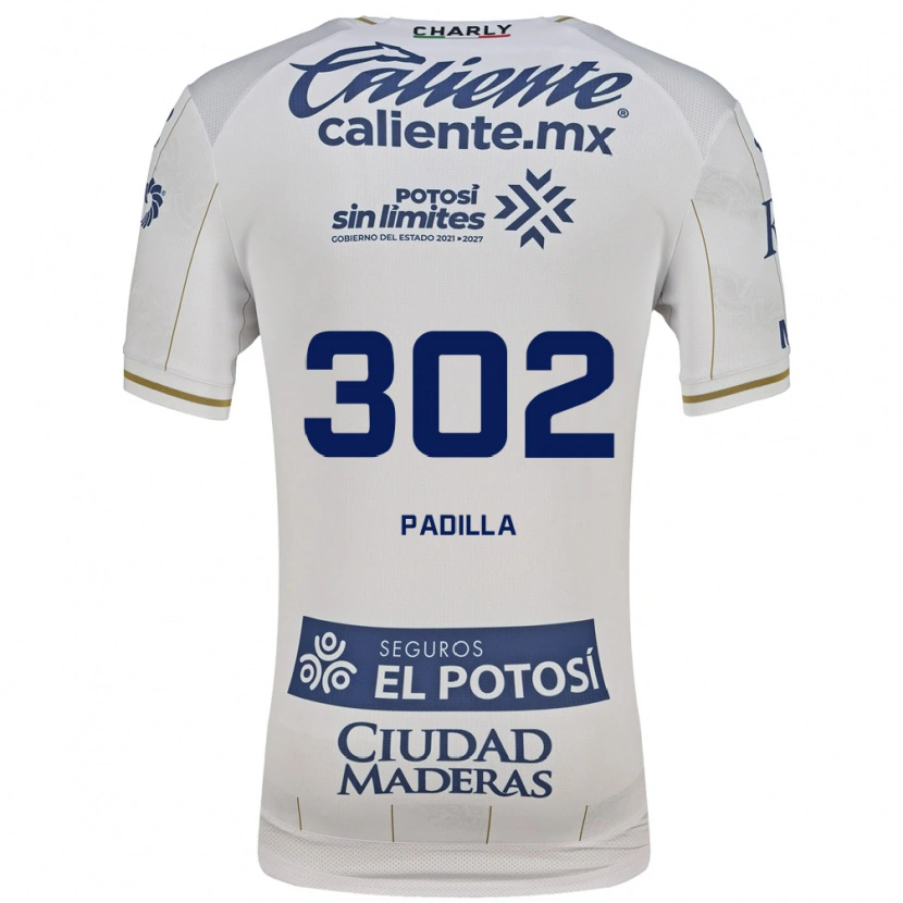 Danxen Herren Sahid Padilla #302 Weiß Blau Auswärtstrikot Trikot 2026/27 T-Shirt