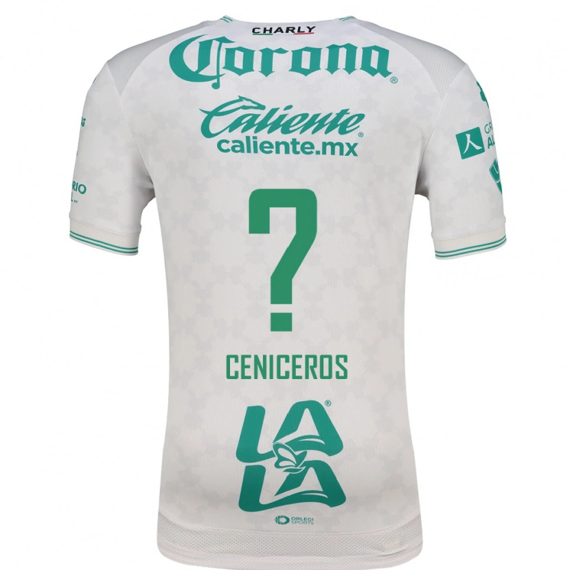 Danxen Herren Carlos Ceniceros #0 Hellgrün Weiß Auswärtstrikot Trikot 2026/27 T-Shirt